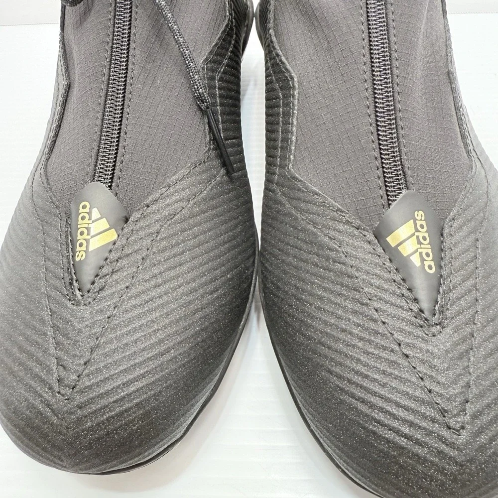 Men's Adidas Football Cleats Nasty 2.0 Black/Gold Size 12.5, Brand‎ New, Sports